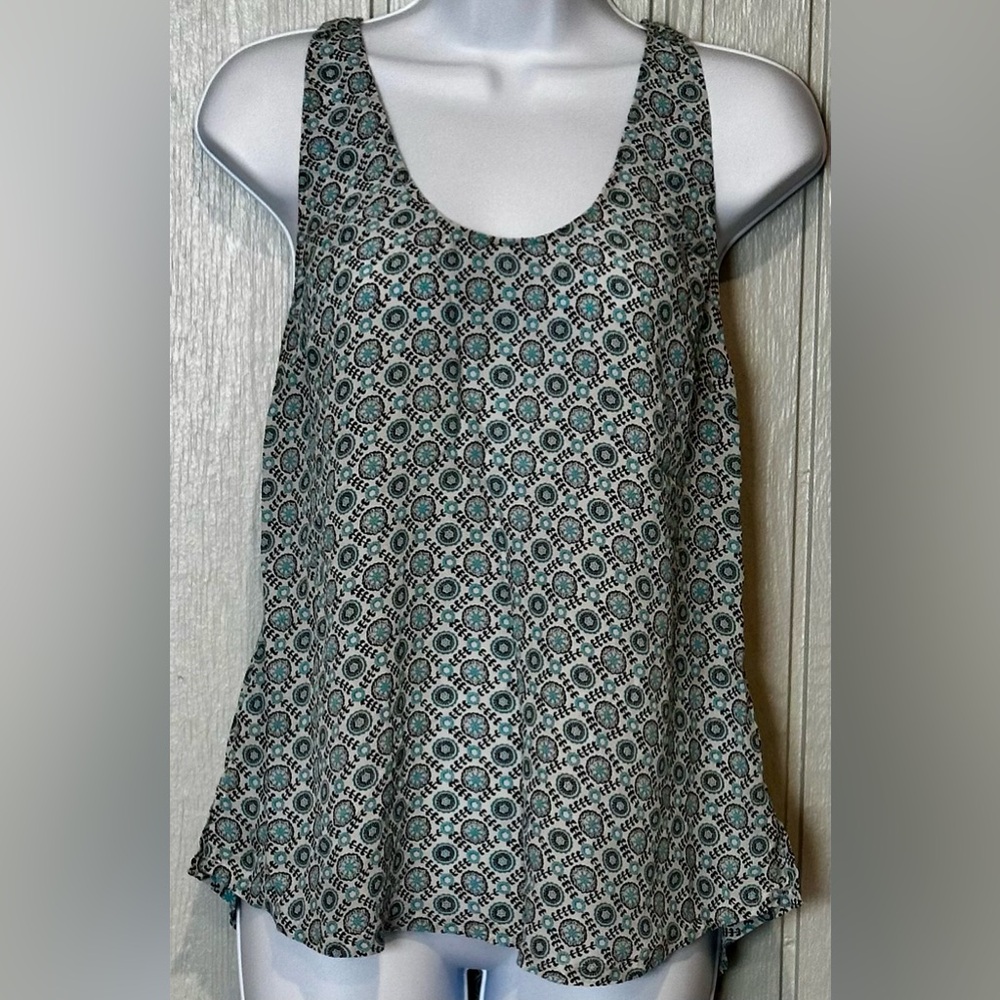 Joie 100% Silk Patterned Tank Top - FINAL PRICE